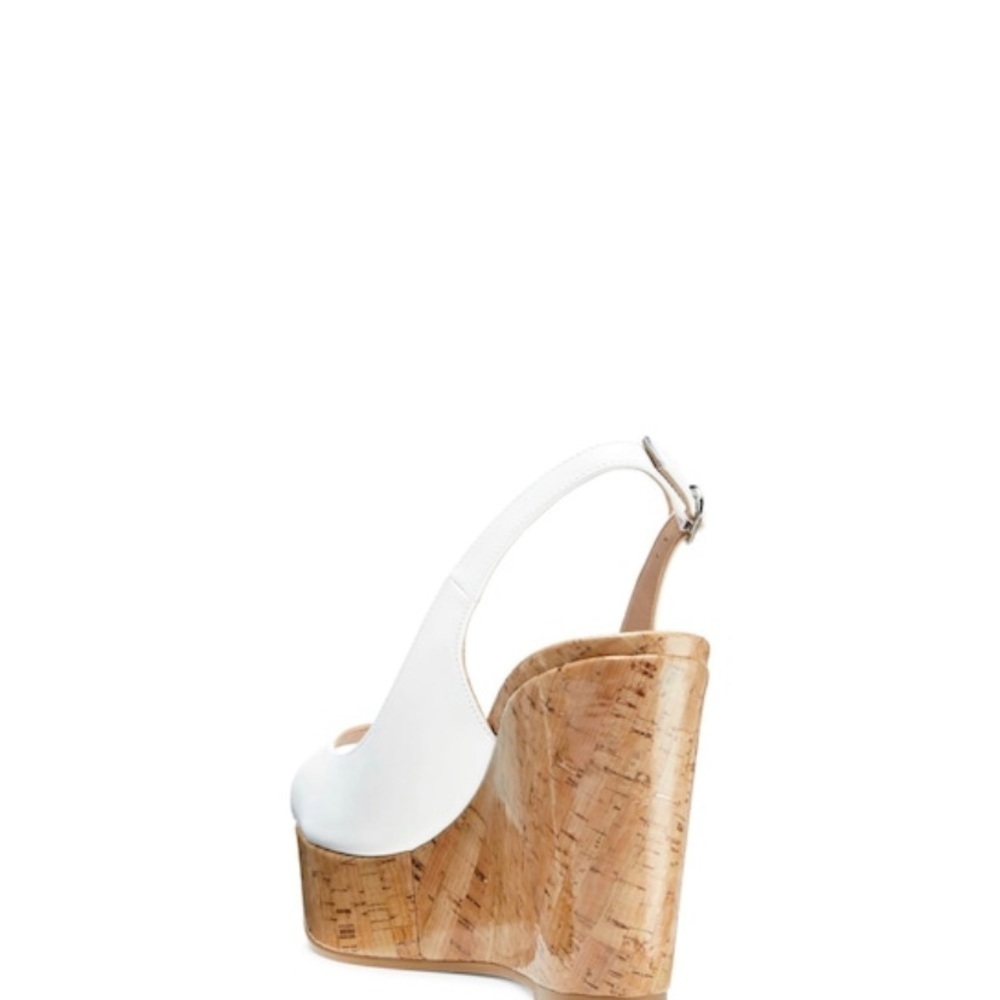 Stuart Weitzman NEW Riviera Slingback Platform Wedge Sandals 11.5 resort vacay - Picture 5 of 6